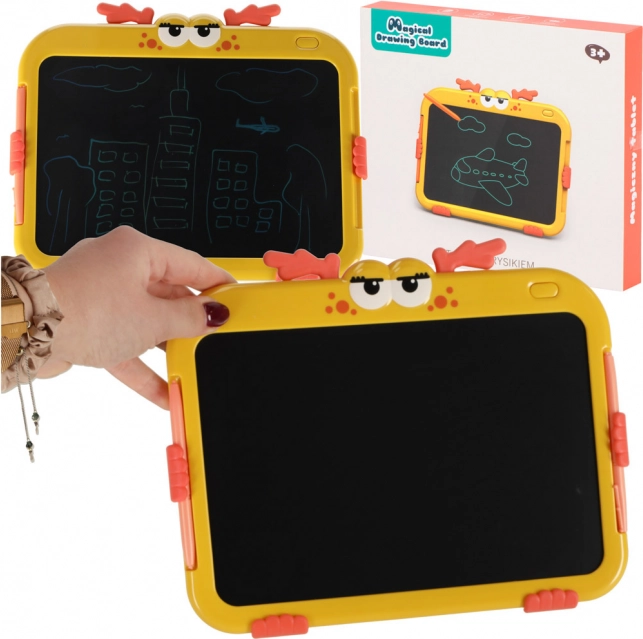 Grafický tablet jelen 10' + stylus pero – Žlutý
