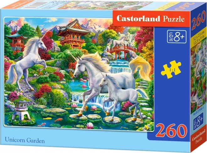 Puzzle 260 Jednorožčí zahrada