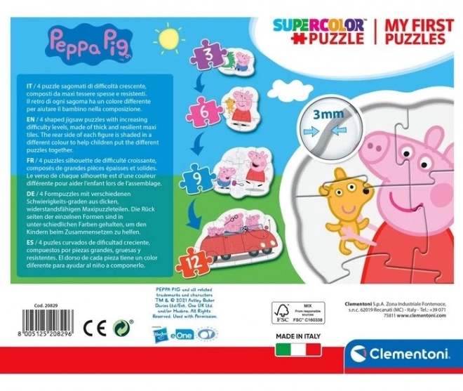 Moje první puzzle Peppa Pig