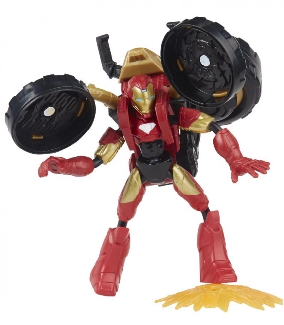 Hasbro ohýbací a flexibilní Iron Man s motorkou z Marvel