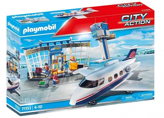 PLAYMOBIL City Action 71153 Letiště s letadlem