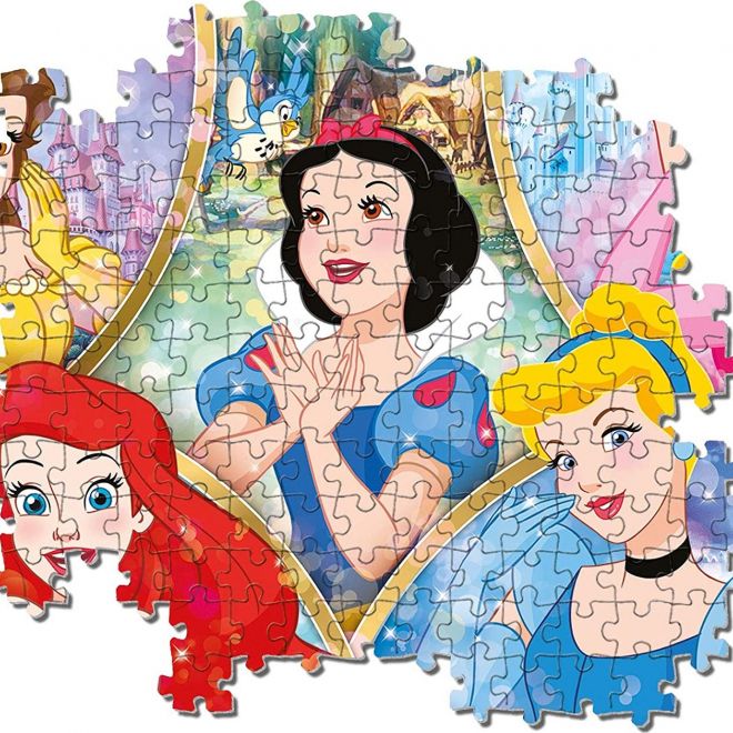 CLEMENTONI Puzzle Nejkrásnější Disney princezny 180 dílků