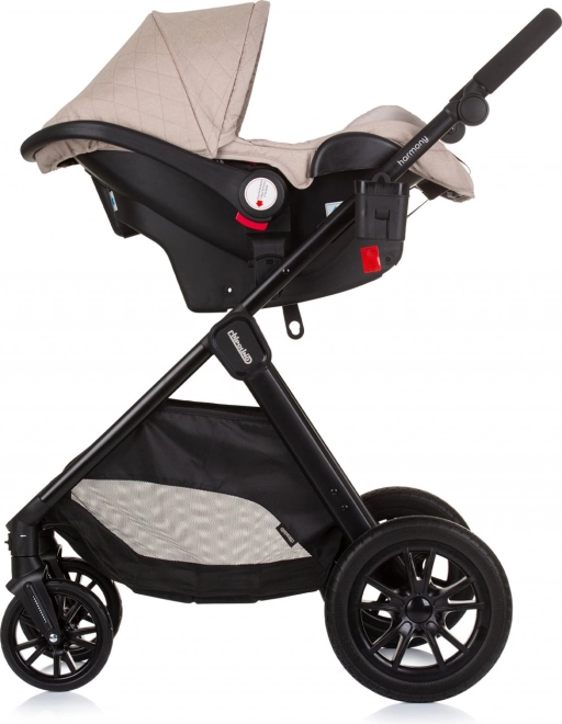 CHIPOLINO Autosedačka Harmony i-Size 40-85cm, Macadamia