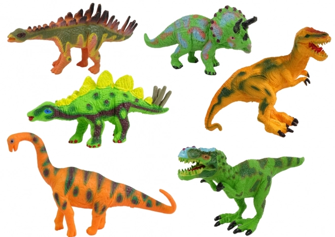 Sada figurek dinosaurů Modely 6 kusů příslušenství