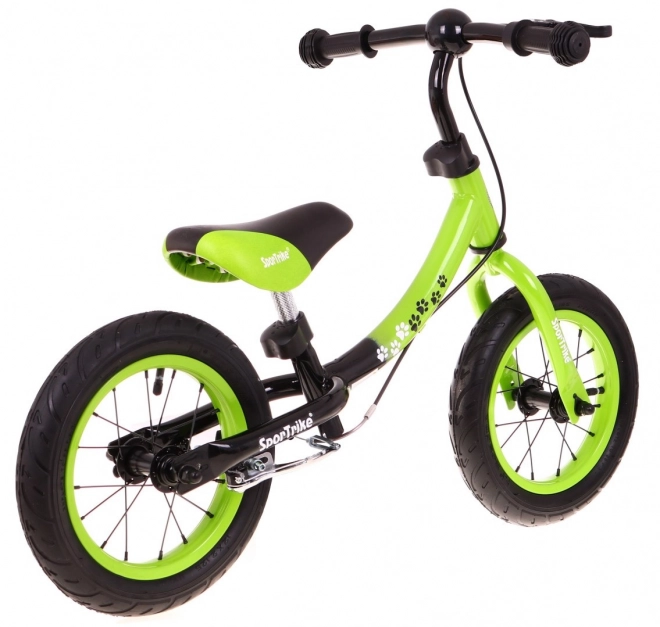 Dětské krosové kolo Boomerang SporTrike Green Učíme se jezdit + variabilní uspořádání rámu