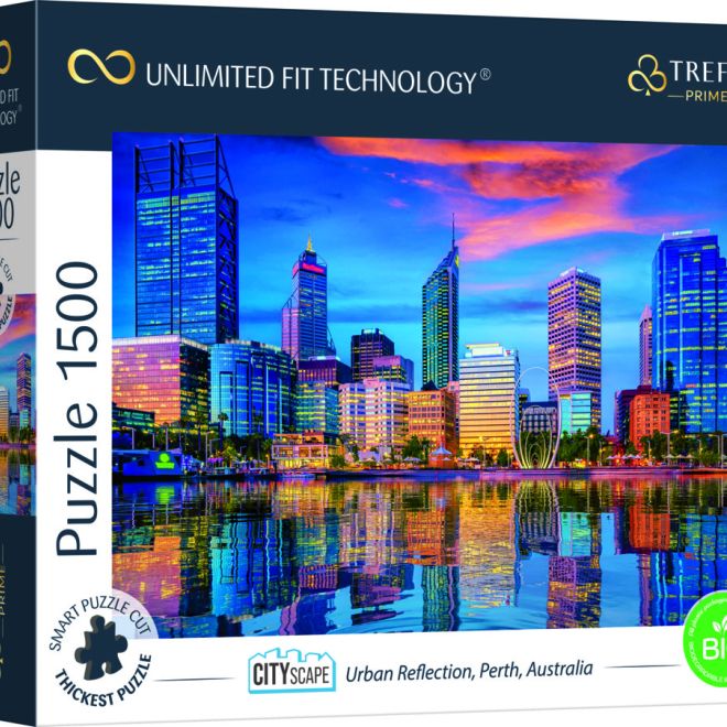 Puzzle prémiové Perth Austrálie 1500 dílků