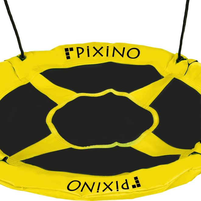 PIXINO Houpací kruh Čapí hnízdo (průměr 100cm) žlutý