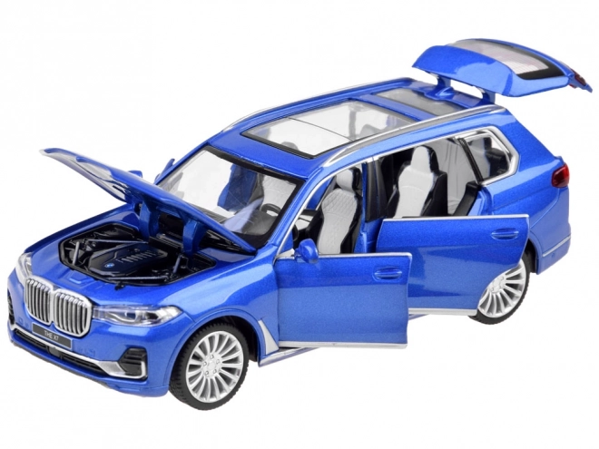 Hračka SUV BMW X7 kovové model 1:32