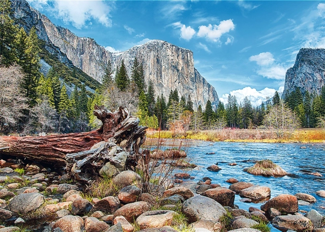 TREFL Puzzle UFT Wanderlust: Yosemitský národní park, Kalifornie, USA 500 dílků