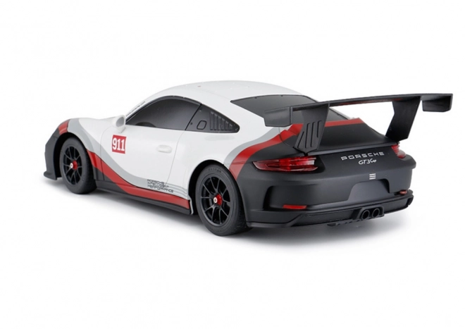 RC auto 1:18 Rastar Porshe 911 GT3 Bílá a šedá