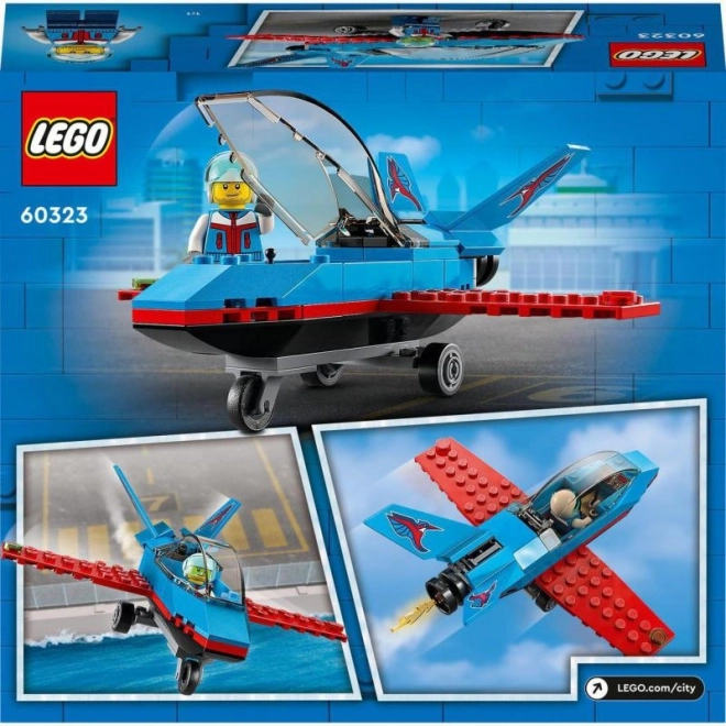 LEGO City 60323 Kaskadérské letadlo