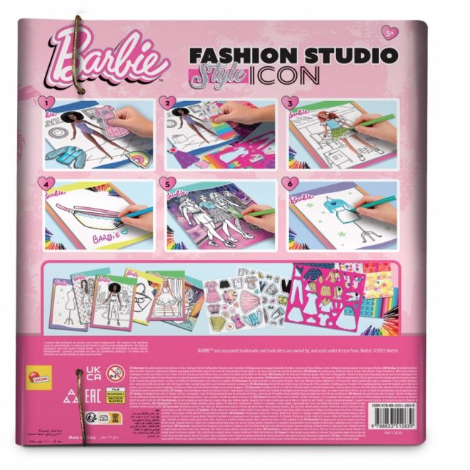 Kniha o designu šatů Barbie