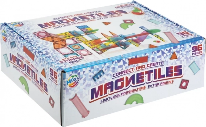 Magnetická stavebnice MOXY s 96 dílky