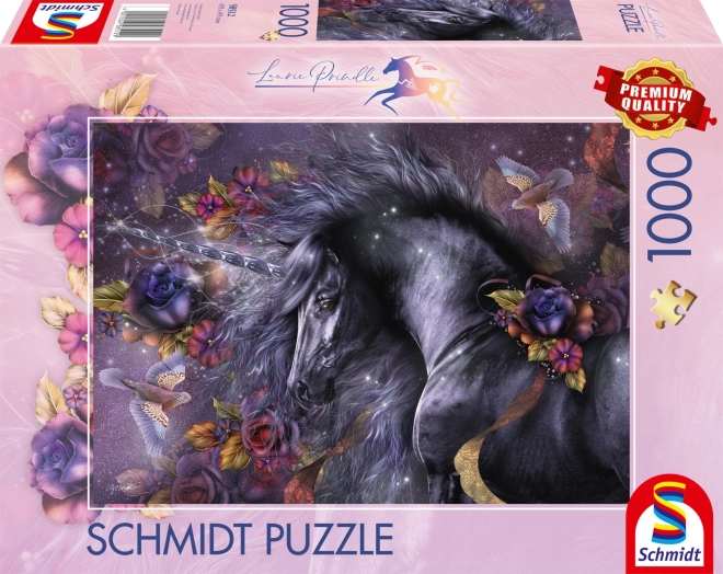 Puzzle Modrá růže