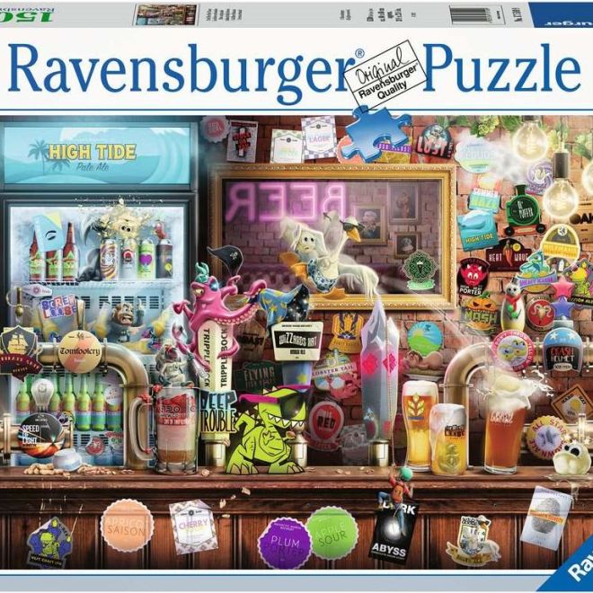 RAVENSBURGER Puzzle Řemeslné pivo 1500 dílků