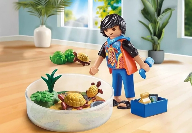 Playmobil terárium se želvami