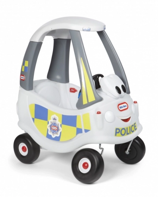 Cozy Coupe Police Rider White