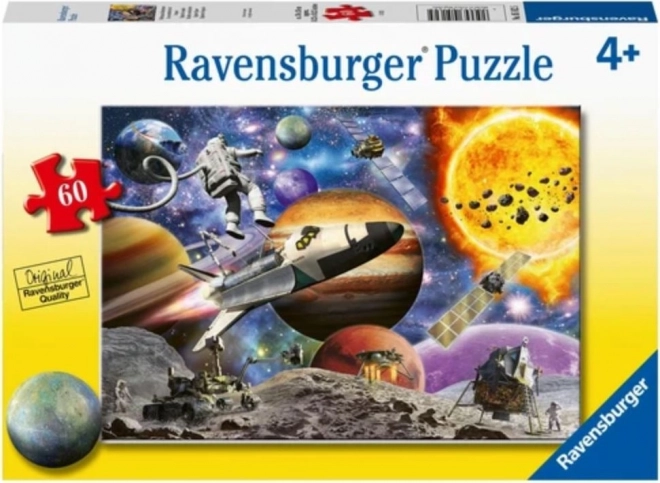 Puzzle Průzkum vesmíru 60 dílků