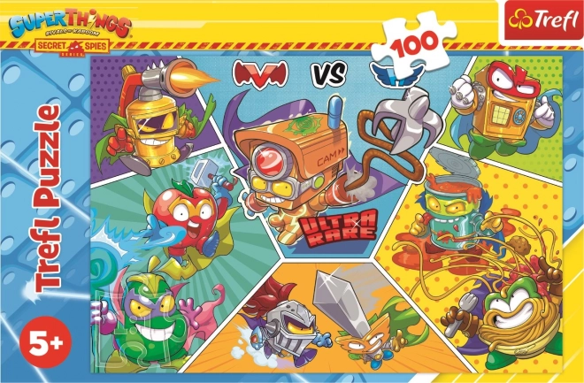 TREFL Puzzle Super Things: Tajní špioni v akci 100 dílků