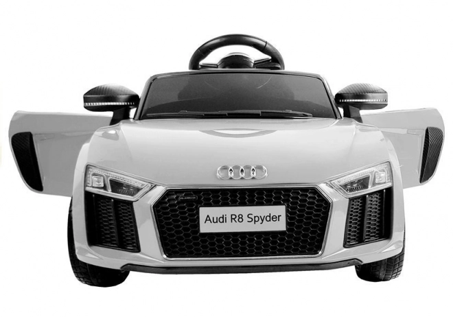 Audi R8 Spyder Baterie Auto Bílá