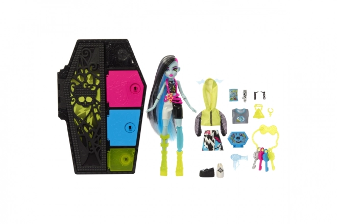 Monster High Skullimate secrets panenka neon - Frankie HNF79