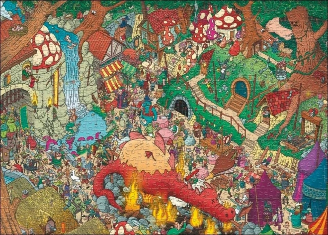 HEYE Puzzle Země fantazie 1000 dílků