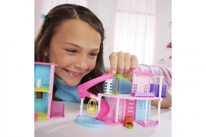 Barbie Mini Barbieland domeček a panenka
