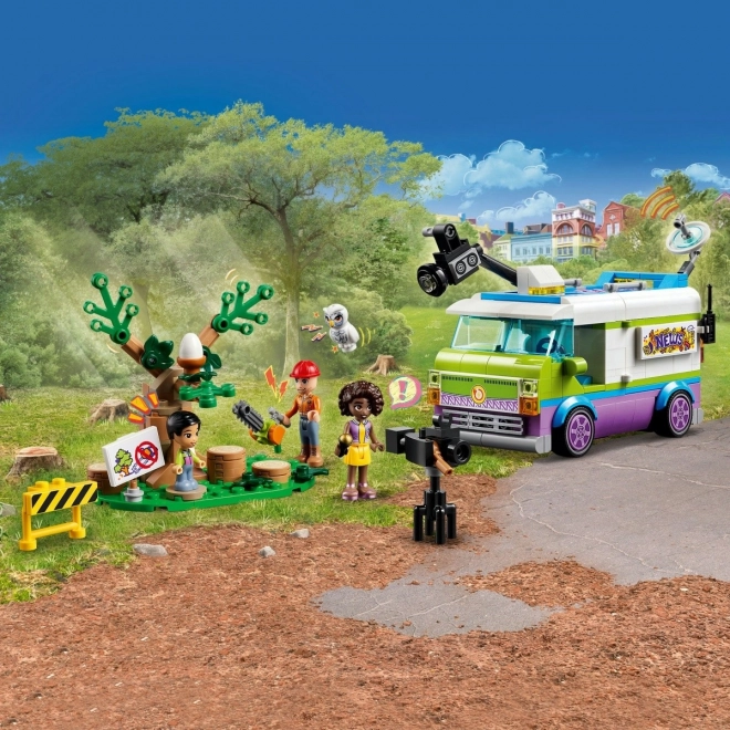 LEGO® Friends 41749 Novinářská dodávka