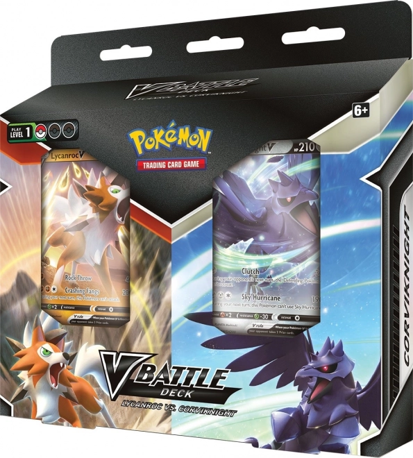 Pokémon V Battle Deck Lycanroc vs. Corviknight