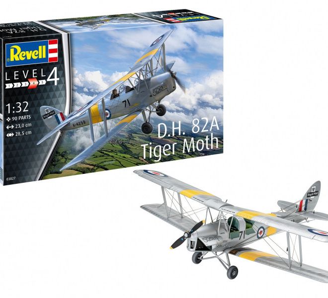 Plastikový model D.H. 82A Tiger Moth 1/32