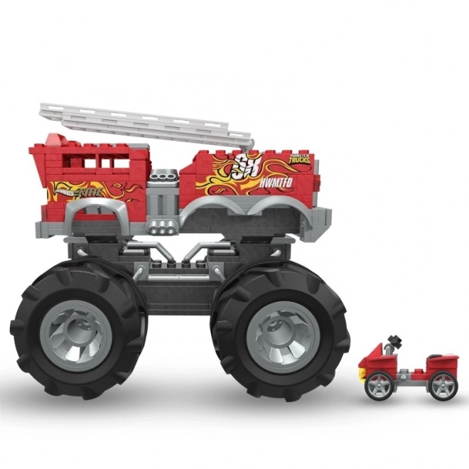 Stavebnice Monster Truck – Hasičské auto