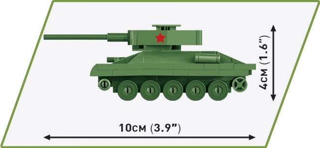 COBI 3092 II WW Tank T-34/85, 1:72, 110 k