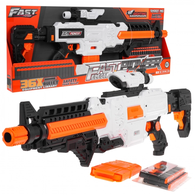 Giga Rifle Fast Pioneer White