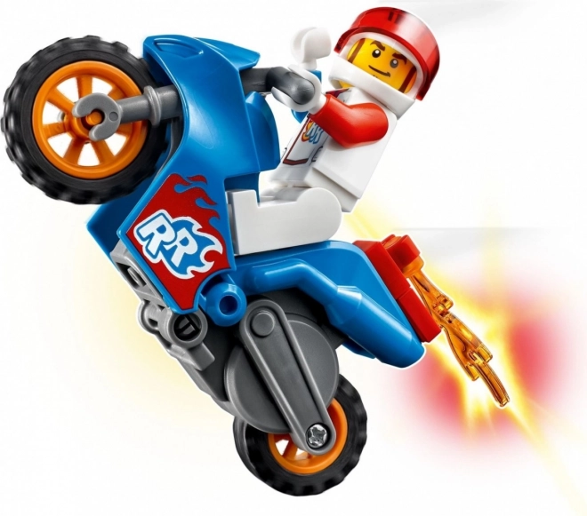 LEGO City 60298 Kaskadérská motorka s raketovým pohonem