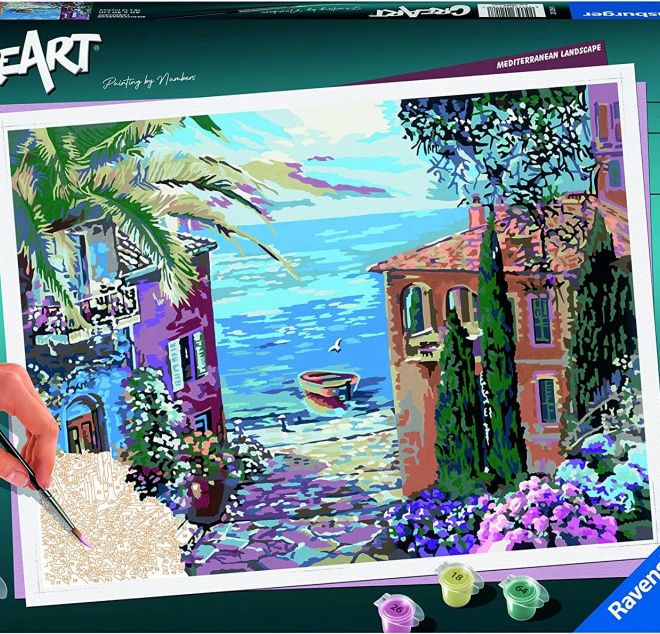 Malba CreArt Premium Series B Středomořská krajina