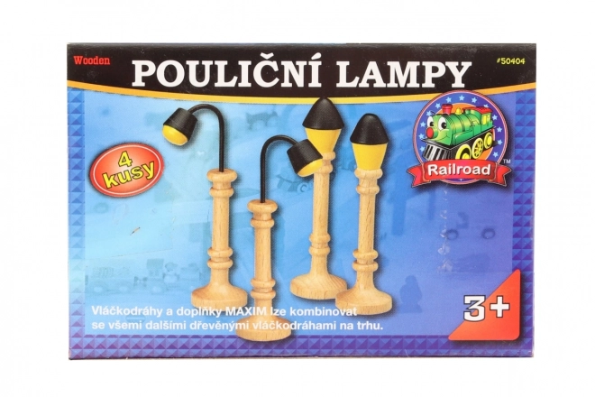 Maxim Pouliční lampy 4ks