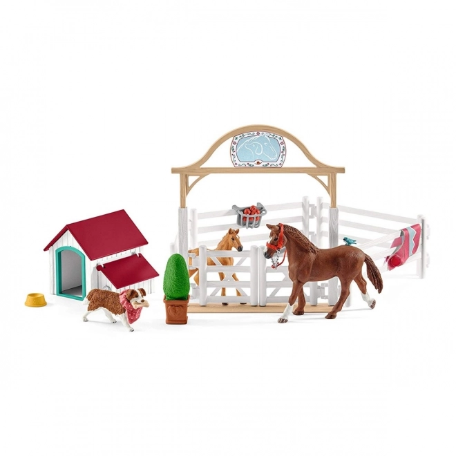 SCHLEICH horse Club® 42458 Hostující koně s fenkou Ruby