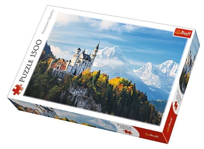 Puzzle Bavorské Alpy 1500 dílků