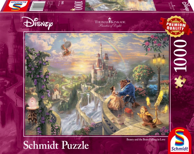 SCHMIDT Puzzle Kráska a zvíře 1000 dílků