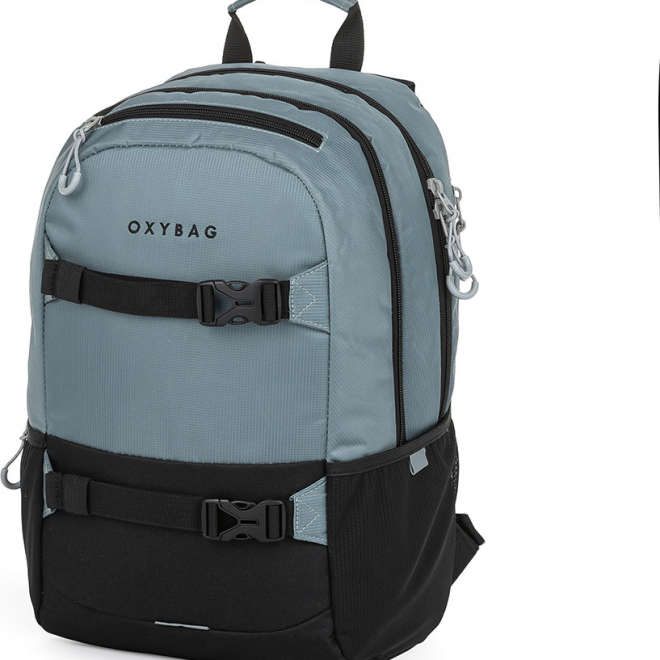 OXYBAG Studentský batoh OXY Black Grey