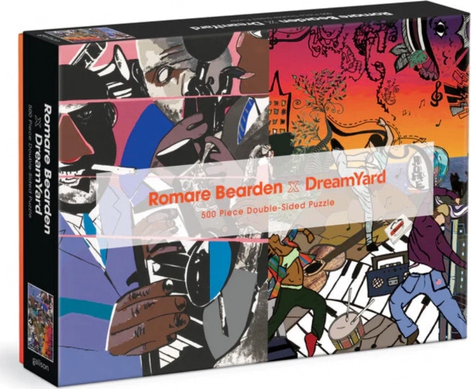 GALISON Oboustranné puzzle Romare Bearden x DreamYard 500 dílků