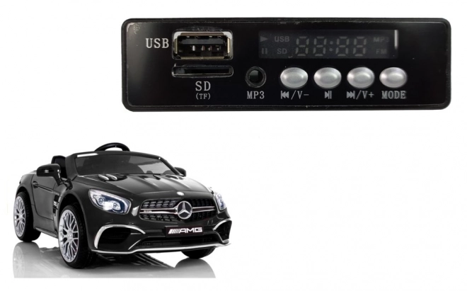 Hudební panel pro autobaterii Mercedes SL65 XMX602