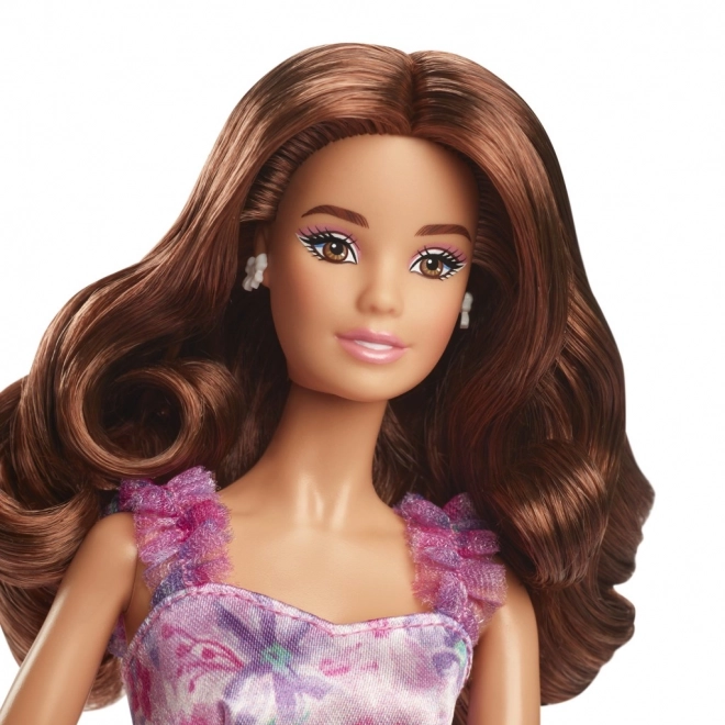 Panenka Barbie s podpisem narozeninových přání