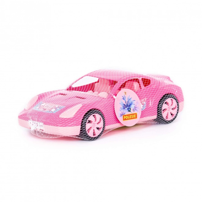 Závodní auto "Tornádo" - růžové