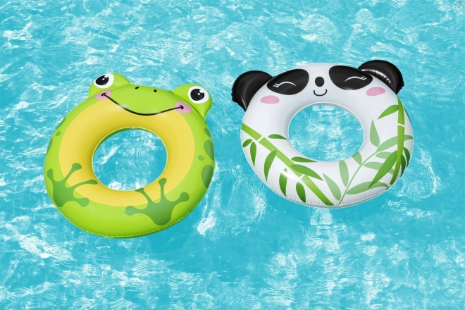 BESTWAY Animals Panda Dětské kolo na plavání 79x85cm