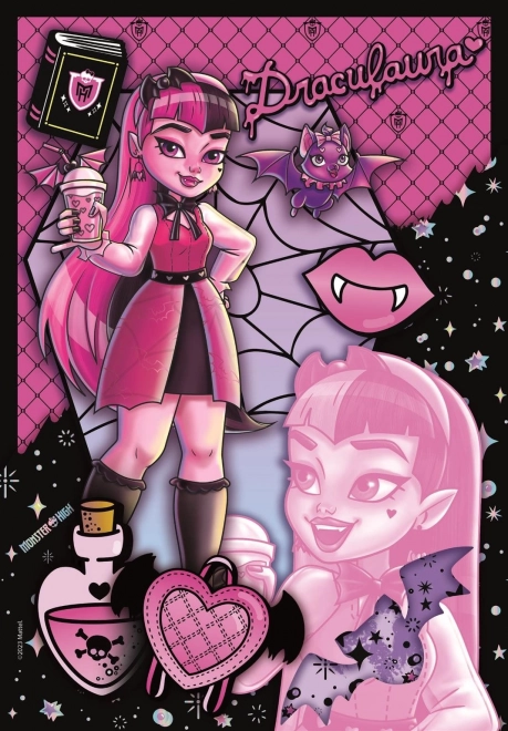 CLEMENTONI Puzzle Monster High: Draculaura 150 dílků