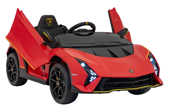 Dětský vůz Lamborghini Invencible červený