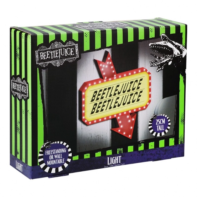 Beetlejuice LED světlo