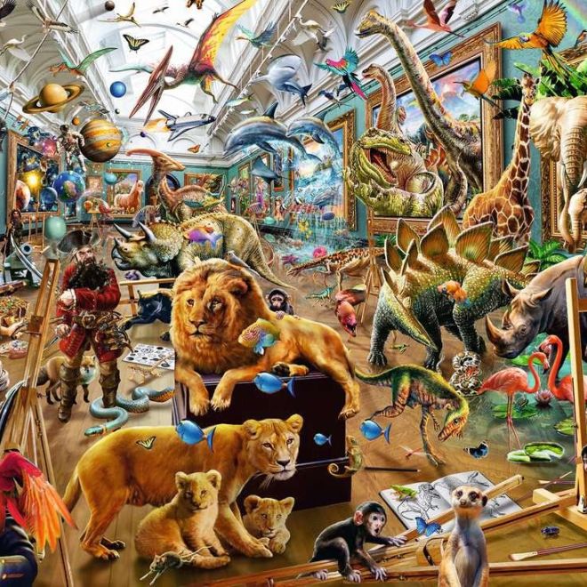 Puzzle 1000 prvků Chaos v galerii