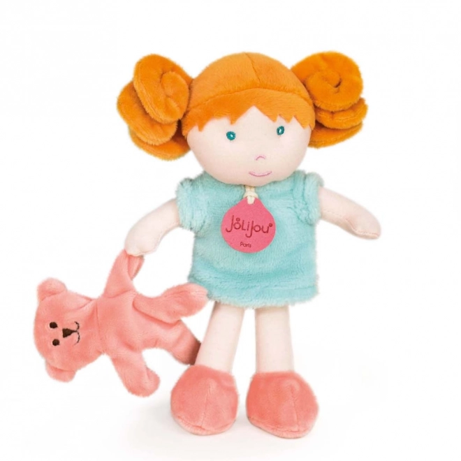 Doudou Jolijou Panenka Miss Mint 21 cm